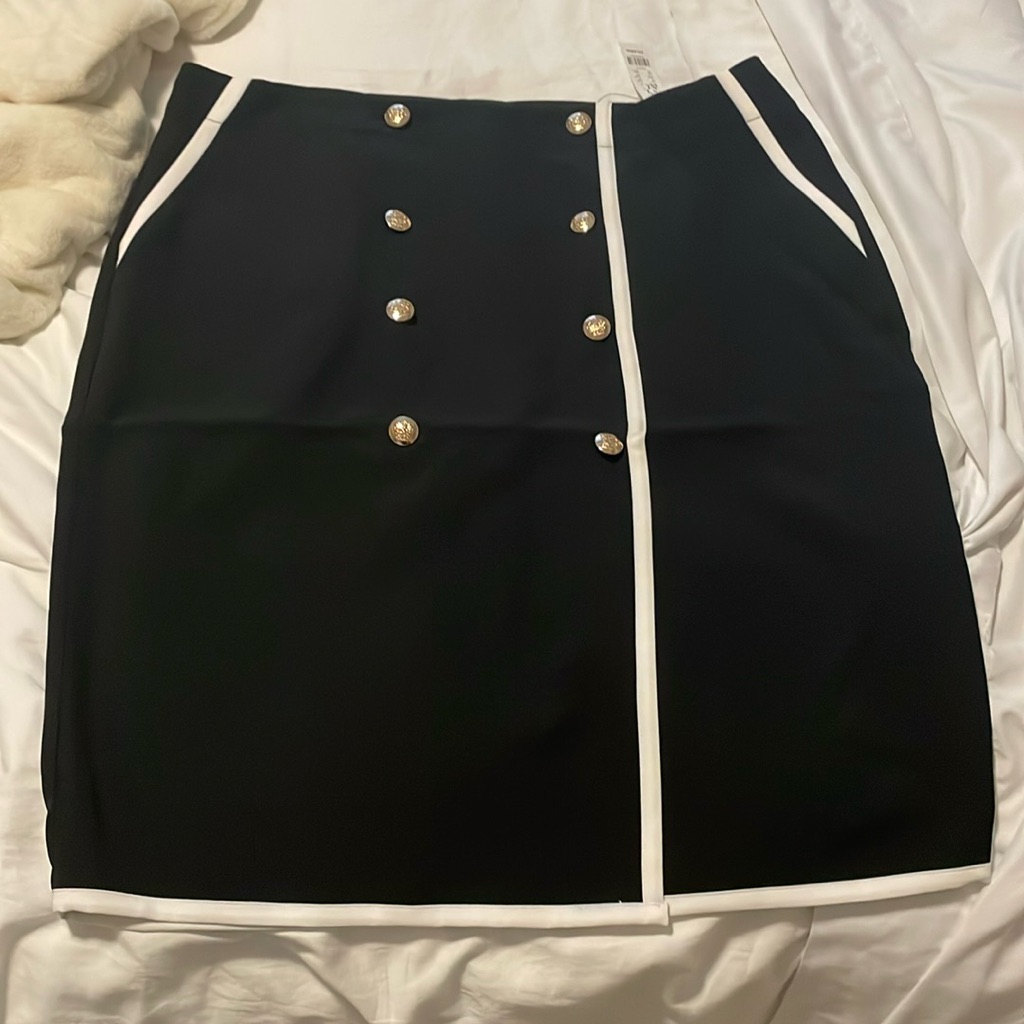 Brand New Black Sailor Skirt From New York And Company